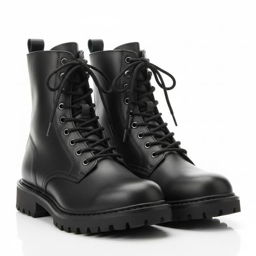 Combat Lace-Up Boots MB04